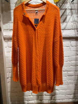 Sweetheart Cardy - Tangerine