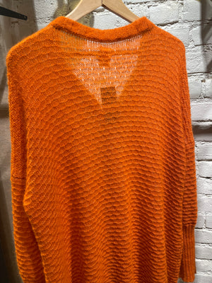 Sweetheart Cardy - Tangerine