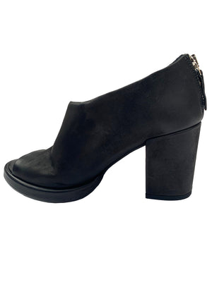 Ernesto Dolani Black Peep Heel